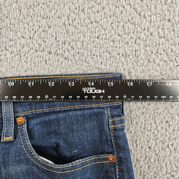 Levis 512 Jeans Mens 30x30 Blue Slim Taper Stretch Flex Denim Medium Wash Pants - Picture 8 of 16